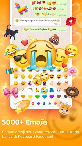 Facemoji:Emoji Keyboard&Fonts | Permainan | XWorld