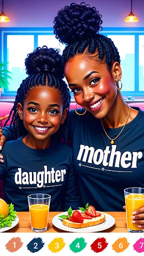 Melanin Poppin Color by Number | Игры | XWorld