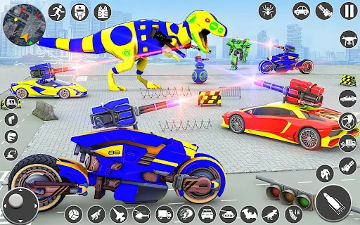 Robot Transform Robot War Game | Permainan | XWorld