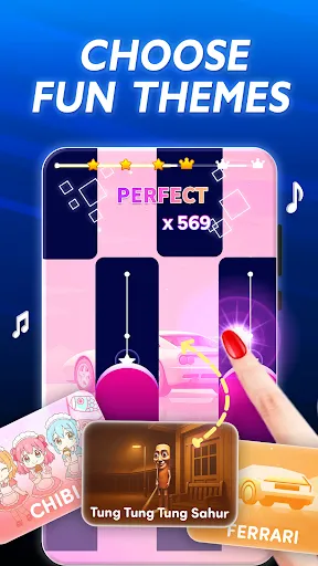 Piano Tiles Game: Melodi Irama | Permainan | XWorld