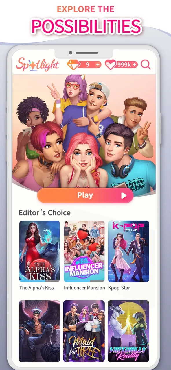 Spotlight: Choose Your Romance | Games | XWorld