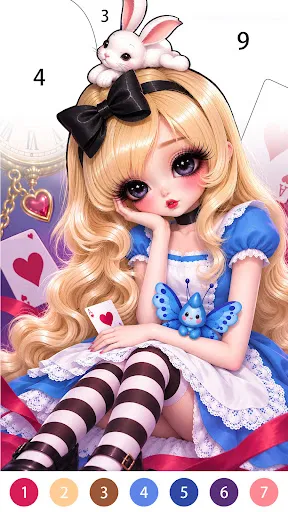 Cute Dark：Color by Number | Игры | XWorld