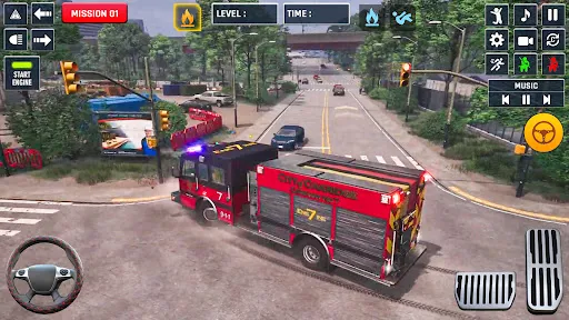Fire Truck: Truck Driving Game | Games | XWorld