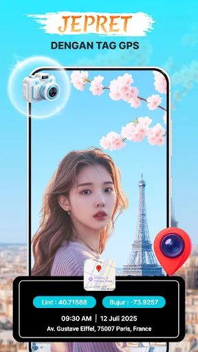 Kamera GPS Foto & Lokasi | Permainan | XWorld