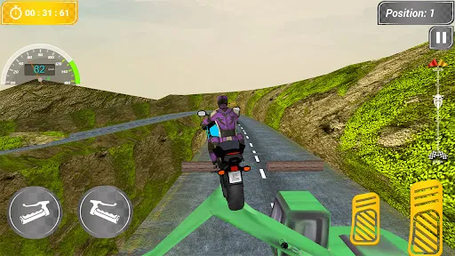 Mountain Moto Racing Bike Game | Permainan | XWorld