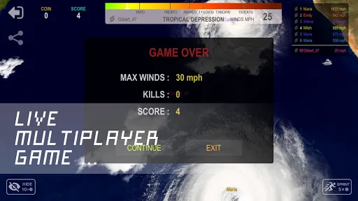 Hurricane.io | juego | XWorld