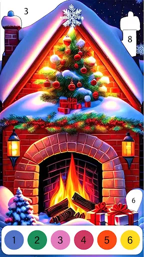 Warm Winter Coloring Game | Permainan | XWorld