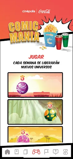 Comic-Mania | juego | XWorld