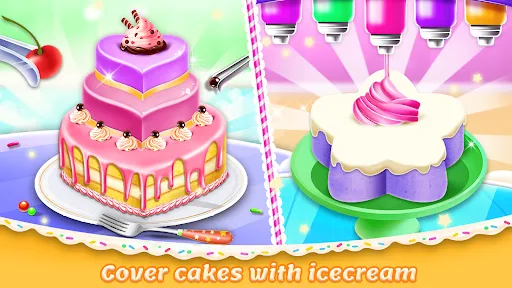 Ice cream Cake Maker Cake Game | Games | XWorld