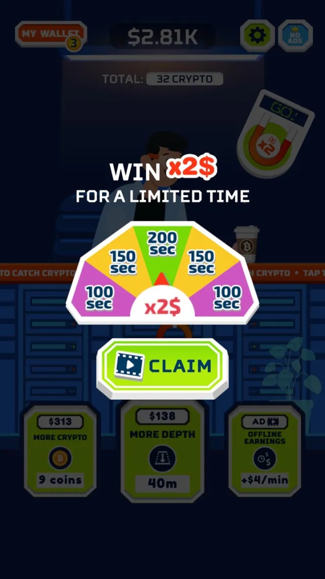 Crypto Magnet | 游戏 | XWorld