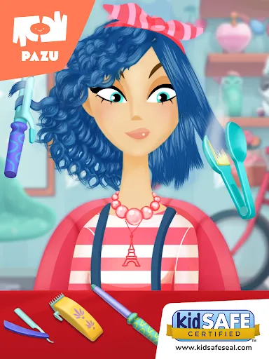 Pazu Girls hair salon 2 | Permainan | XWorld