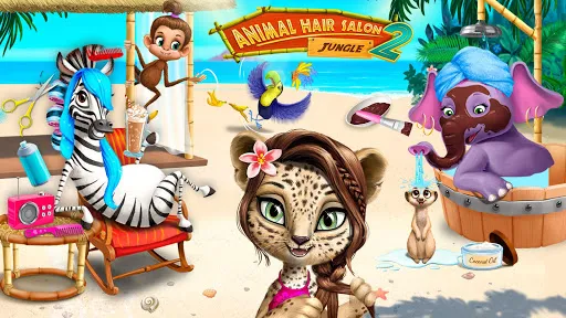 Jungle Animal Hair Salon 2 | juego | XWorld