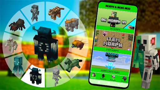 Morph & Mobs Mod For Minecraft | Games | XWorld