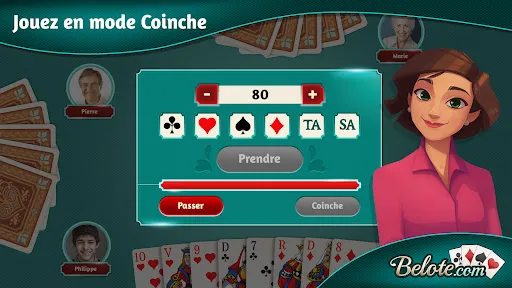 Belote.com - Belote et Coinche | เกม | XWorld