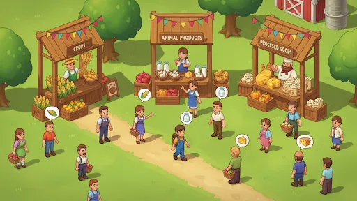 Idle Farming Simulator Game 3D | Permainan | XWorld