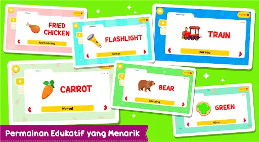 Belajar Bahasa Inggris + Suara | Permainan | XWorld