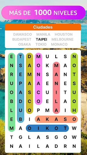 Sopa de letras | juego | XWorld