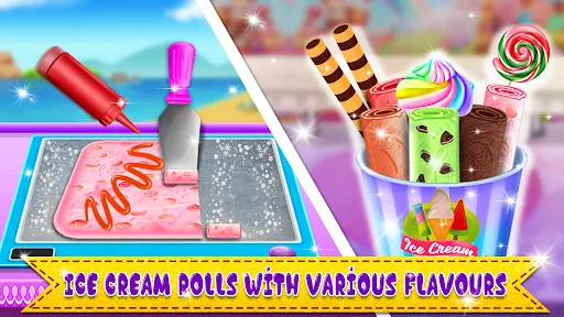 Es Cream Roll: Cupcake Games | Permainan | XWorld