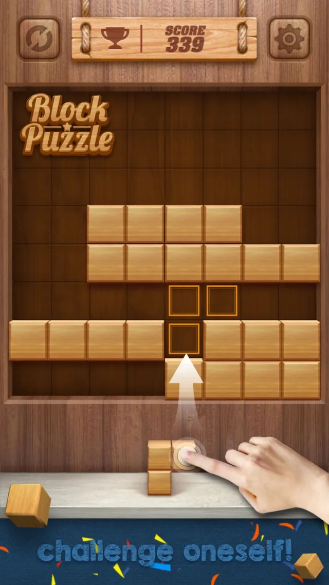 Wood Cube Puzzle | เกม | XWorld