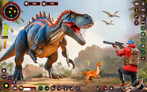 Dino Family 3D Hunting Games | juego | XWorld