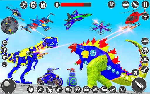 Robot Transform Robot War Game | Permainan | XWorld