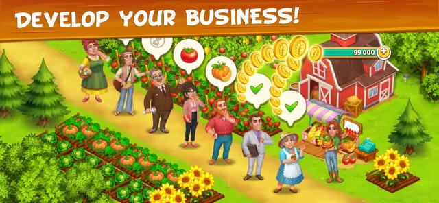 Farm Town - Family Farming Day | Games | XWorld