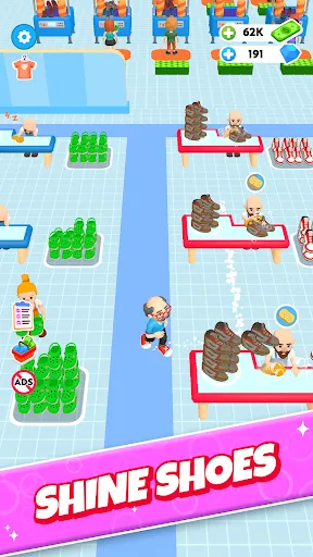 Laundry Rush - Idle Game | Игры | XWorld