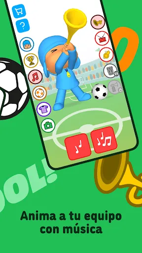 Talking Pocoyó Fútbol | Permainan | XWorld Talking Pocoyó Fútbol | Permainan | XWorld