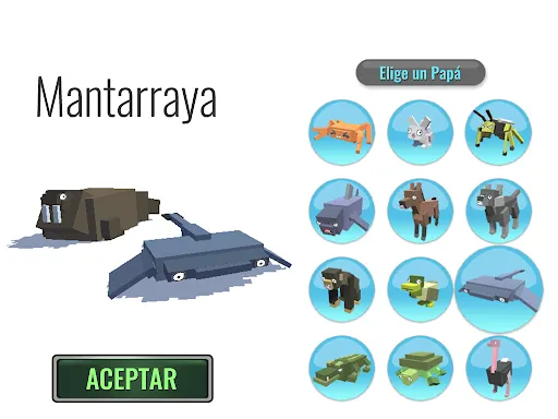 Hybrid Animals | juego | XWorld