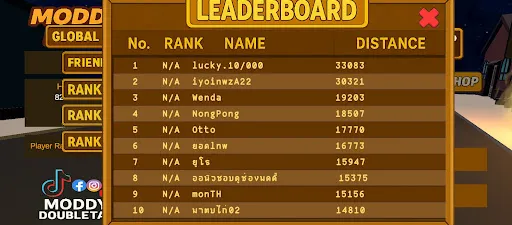 ModdyRun | เกม | XWorld