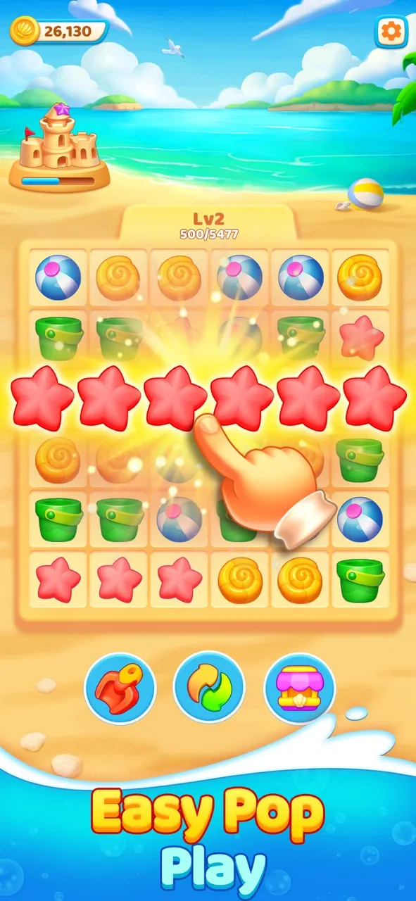 Sand Pop | Permainan | XWorld