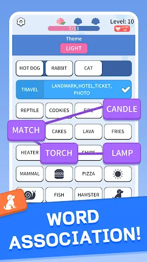 Association Sort: Word Match | Permainan | XWorld