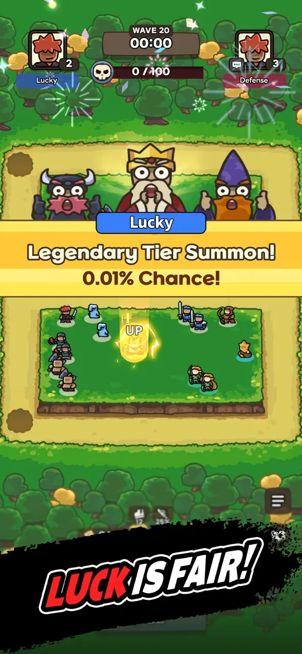 Lucky Defense! | Permainan | XWorld