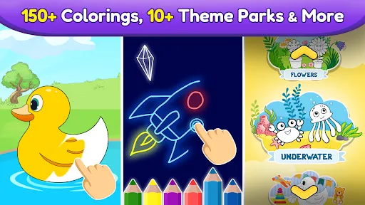 Coloring games for kids: 2-5 y | juego | XWorld