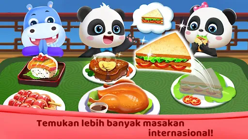 Panda Kecil: Restoran Bintang | Permainan | XWorld