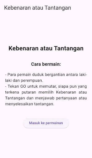 Kebenaran atau Tantangan | Permainan | XWorld