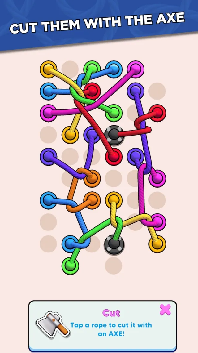 Twisted Ropes: Untangle 3D | Permainan | XWorld