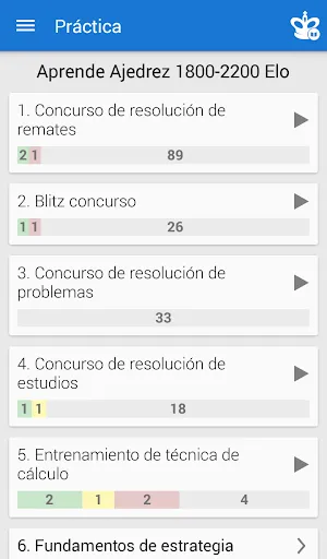 Escuela de Ajedrez (1800-2200) | juego | XWorld