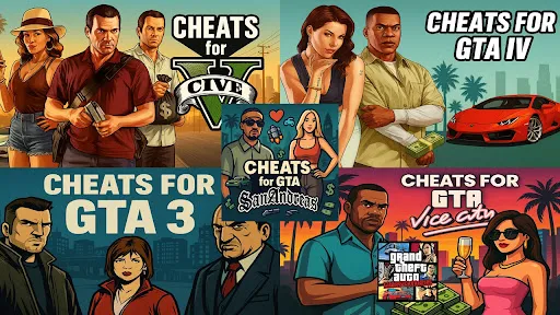 Cheats for all gta | Игры | XWorld