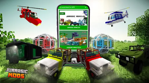 Dinosaurs Mod for Minecraft PE | Games | XWorld