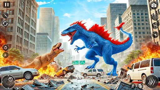 Angry Dinosaur City Attack | Games | XWorld