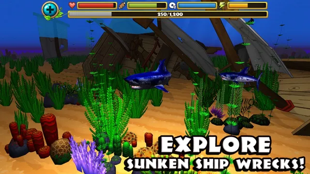 Wildlife Simulator: Shark | Games | XWorld