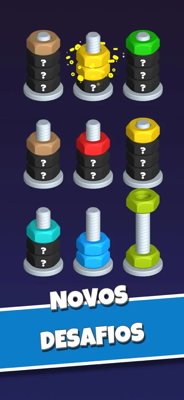 Nut Sort-Color Puzzle Games | Jogos | XWorld