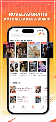 BueNovela - novela cuento | juego | XWorld