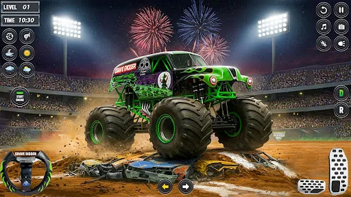 Monster Truck 4x4 Derby Game | juego | XWorld
