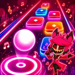 XWorld | Tiles Music Dance Hazbin Hotel