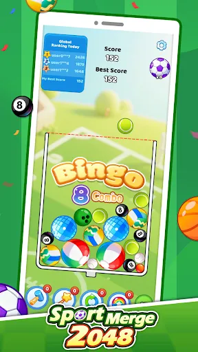 Sport Merge 2048 | Permainan | XWorld