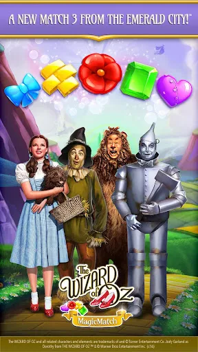 The Wizard of Oz Magic Match 3 | Permainan | XWorld