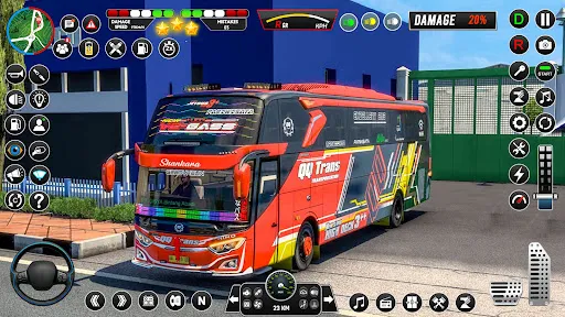 sim mengemudi bus game bus 3d | Permainan | XWorld