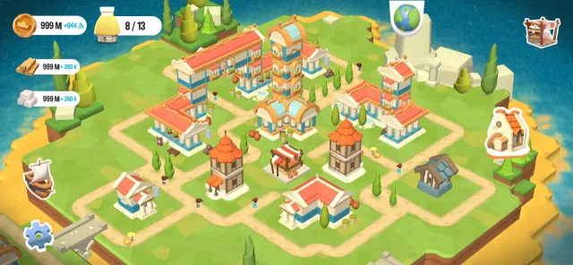 BUILDEROK™ Cities torchlights | Games | XWorld